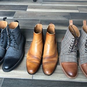 Taft men’s shoes, all 3 size 44, lightly worn.